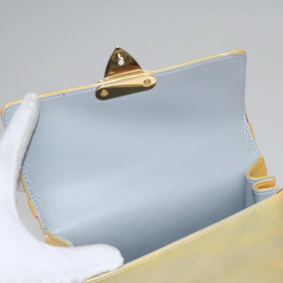 LOUIS VUITTON Monogram Vernis Spring Street Hand Bag Gris - Picture 13 of 16